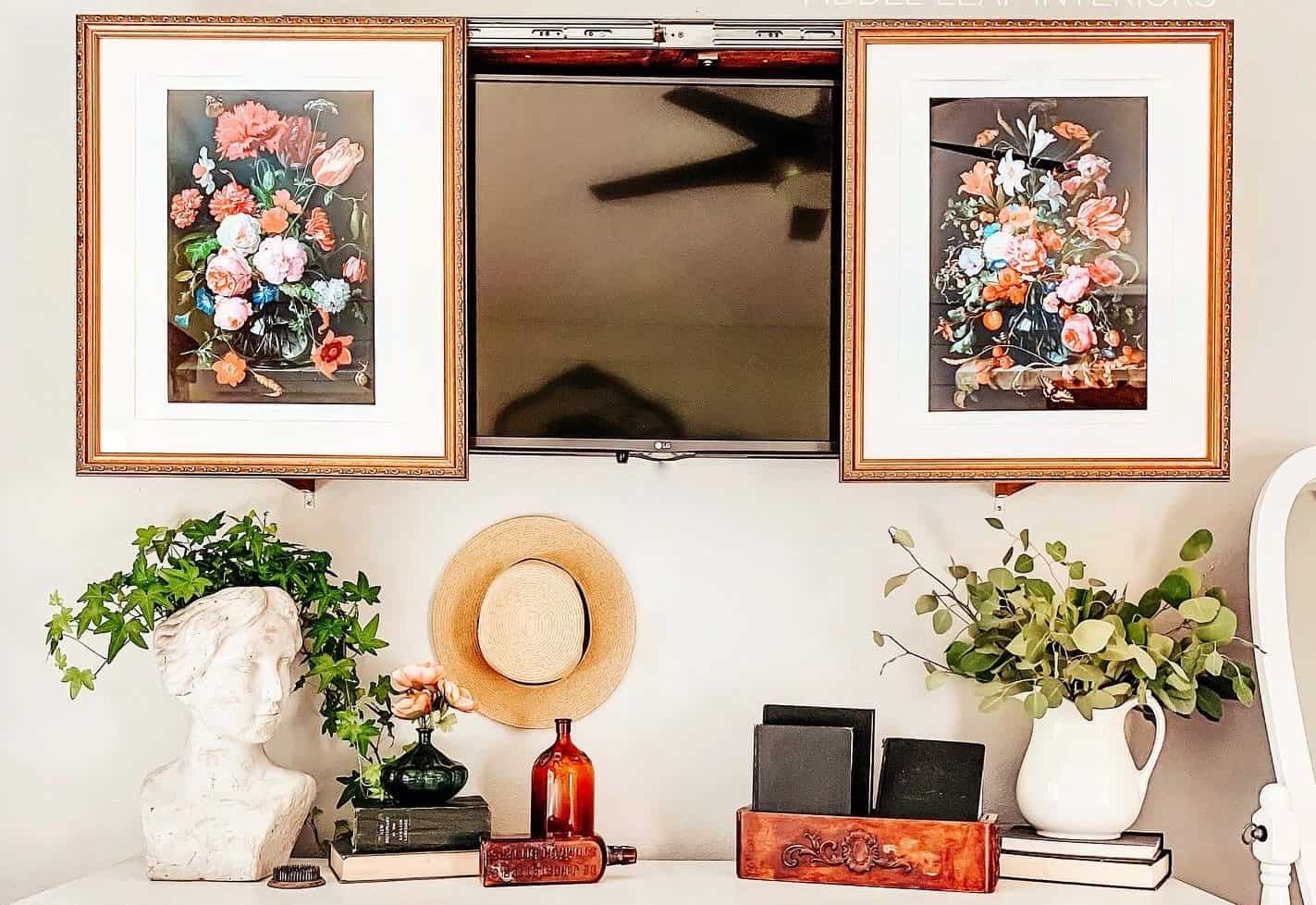 DIY TV Cover - Sunrise Valley Farm Co