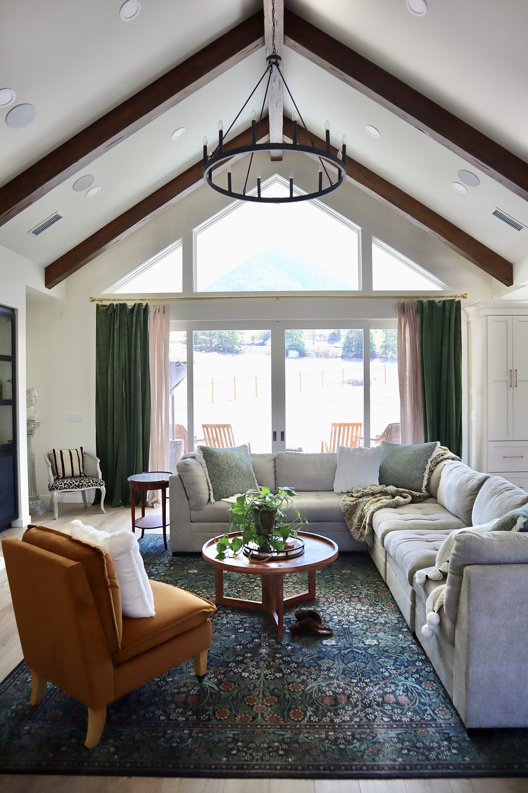 Adding Character With Faux Wood Beams From Az Faux Sunrise Valley Farm Co