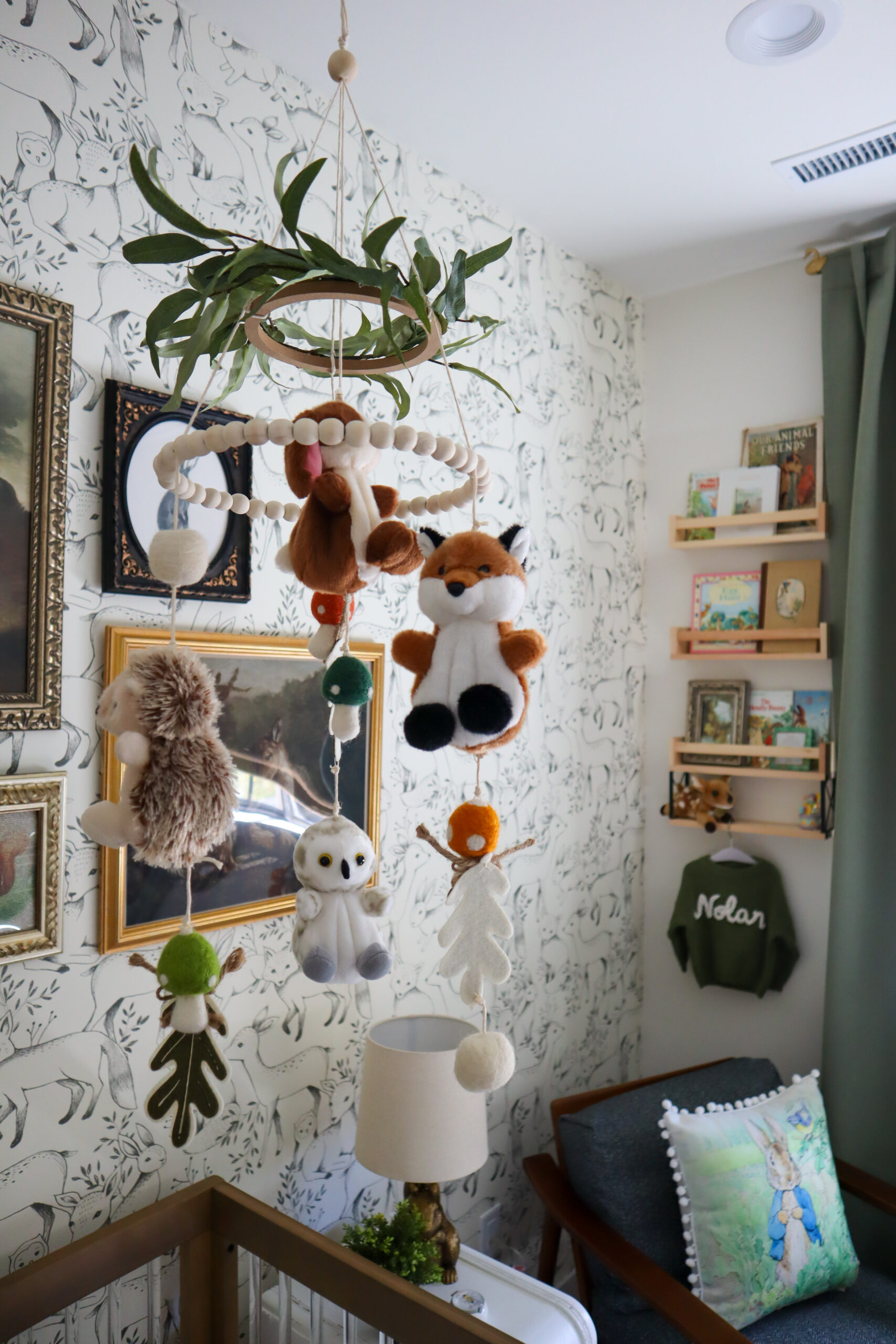How to Make Your Own DIY Nursery Mobile - Sunrise Valley Farm Co